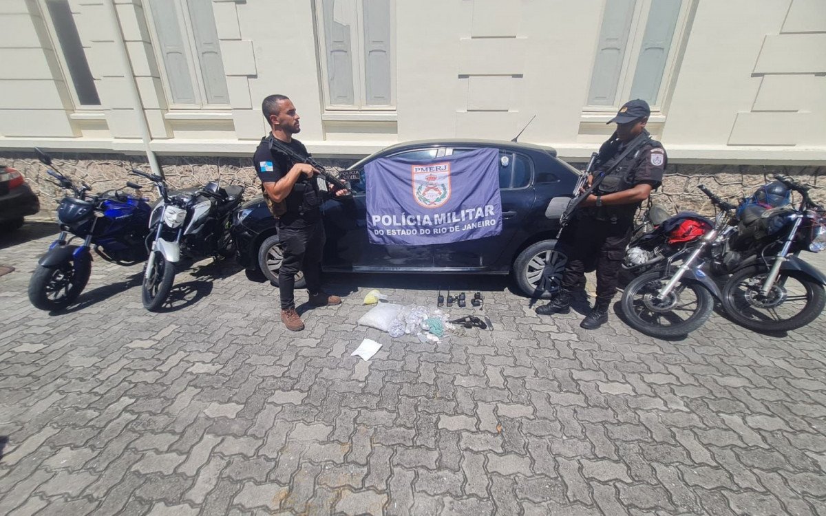 Quadrilha de roubo de carros é presa em Niterói sem nenhum tiro